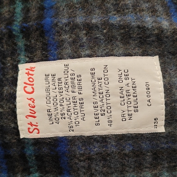 London Fog Blue Trenchcoat 14.5 with removable lining - Picture 5 of 7